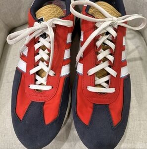 The Adidas Retropy E5 Men’s 12 Red White Blue GY4487 Retro Patriotic Classic OBO